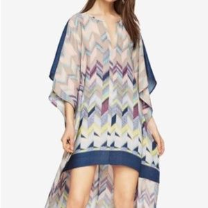 BCBG MAXAZRIA Cristen Ikat Kaftan Dress